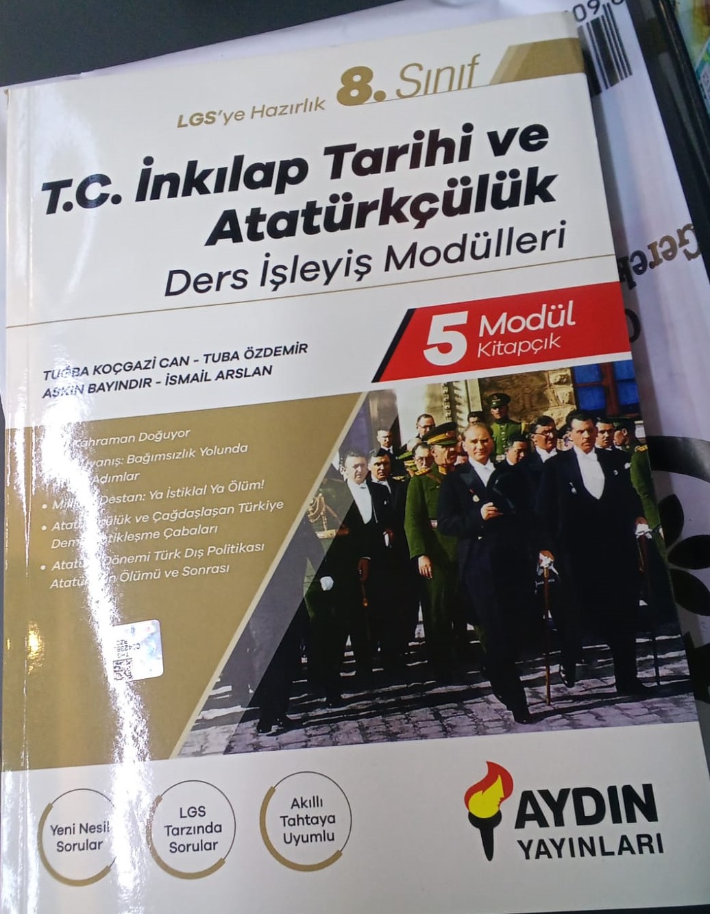 AYDIN 8. SINIF İNKILAP TARİHİ DERS İŞLEYİŞ MODÜL SET